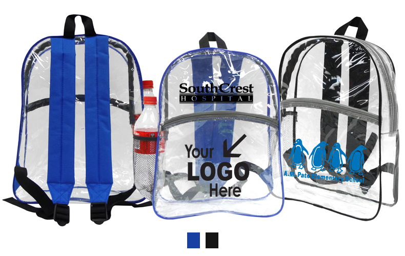 Clear Zipper Backpack